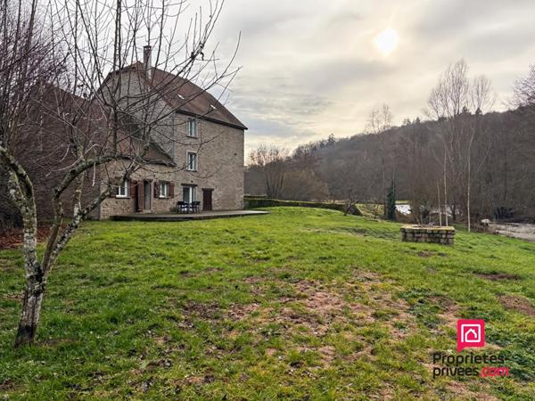 Moulin en pierres rénové 6 pièces 2ha de terrain