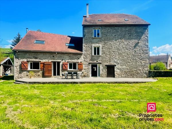 Moulin en pierres rénové 6 pièces 2ha de terrain