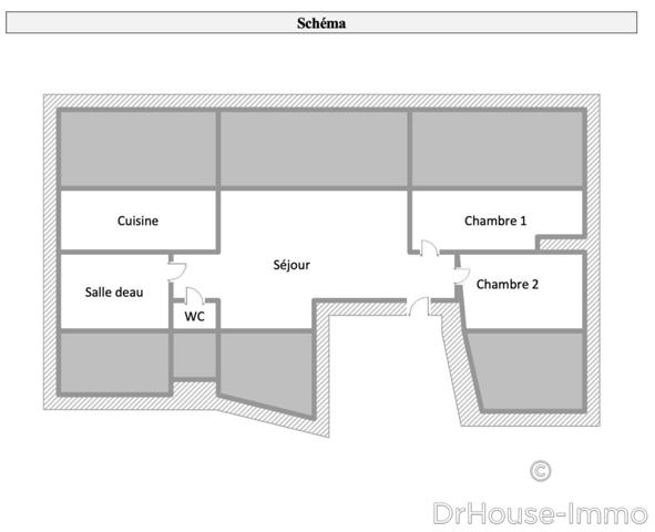 Appartement à vendre 4 pièces de 29 m²