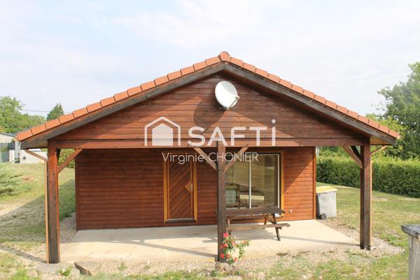 Charmante maison ossature bois de  88m2 sur terrain de 1493m2