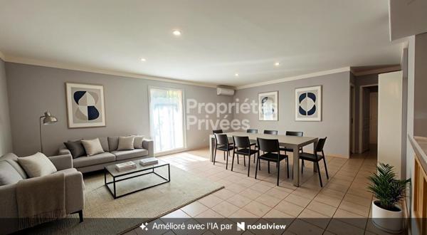 Maison individuelle T5 de plain-pied avec garage au calme