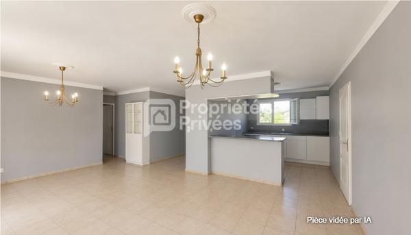 Maison individuelle T5 de plain-pied avec garage au calme