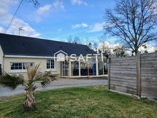 Maison de 125m2 en campagne avec un grand terrain.