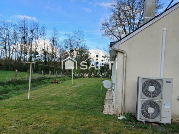 Maison de 125m2 en campagne avec un grand terrain.