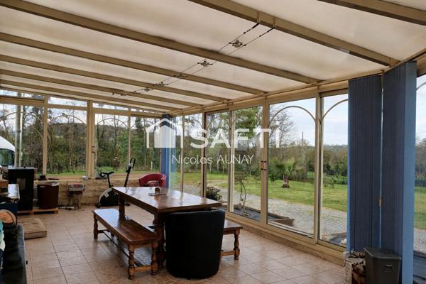 Maison de 125m2 en campagne avec un grand terrain.