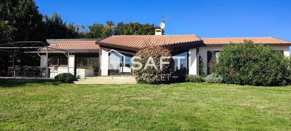 Maison d’architecte, 135 m², 4 chambres.