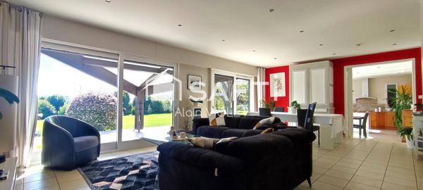 Maison d’architecte, 135 m², 4 chambres.