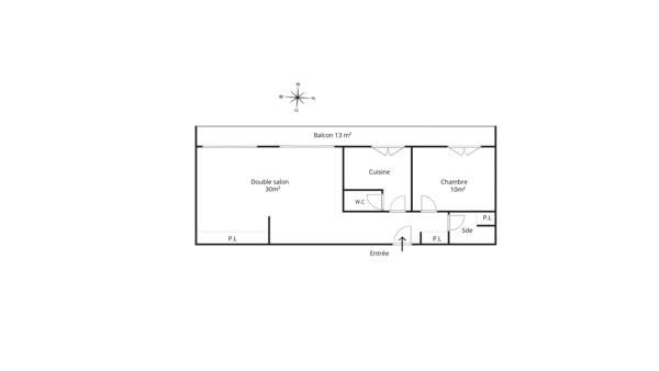 Appartement
         3 pièces
        - 56 m² Exclusivité 285 000 € *
