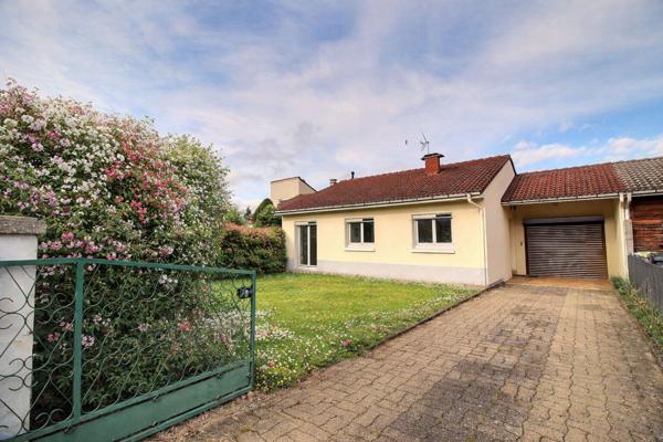 Maison Gerzat - Plain-pied lumineux avec séjour spacieux, jardin et garage