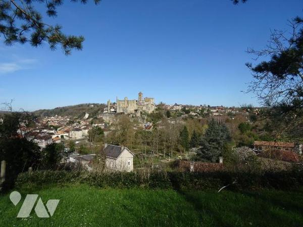 Chauvigny, Magnifique terrain à bâtir de 1317 m², vue imprenable sur la cité médiévale.