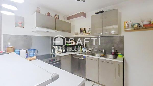 Maison sur cave totale, 2chambres et jardin