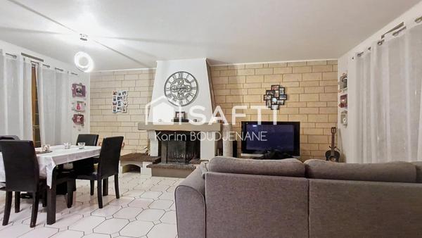 Maison sur cave totale, 2chambres et jardin