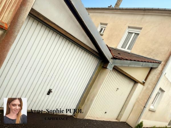 Maison de ville 3 chambres - garages - extérieur privatif