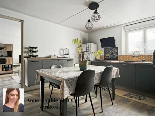 Maison de ville 3 chambres - garages - extérieur privatif