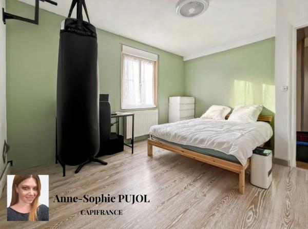 Maison de ville 3 chambres - garages - extérieur privatif