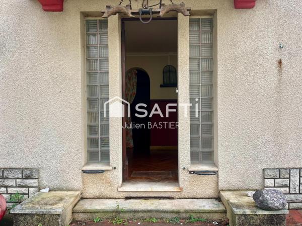 Talence Plume la Poule - maison de 180m2 à rénover, 4 chambres, jardin, garage