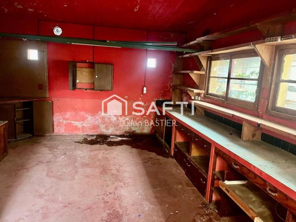 Talence Plume la Poule - maison de 180m2 à rénover, 4 chambres, jardin, garage