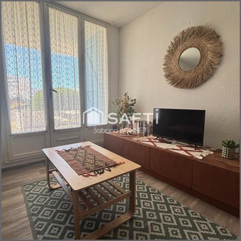 Appartement au rez-de-chaussée, 200 mètres de la plage.