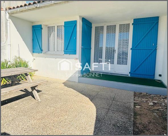 Appartement au rez-de-chaussée, 200 mètres de la plage.