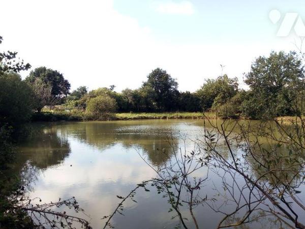 10 min. VILLAINES-LA-JUHEL (53), en campagne, maison d'habitation en ossature bois, couverte en...