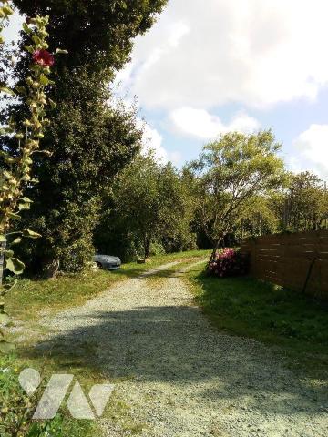 10 min. VILLAINES-LA-JUHEL (53), en campagne, maison d'habitation en ossature bois, couverte en...