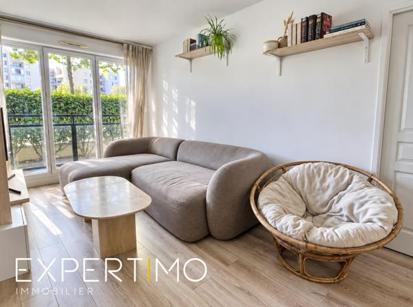 MONTIGNY-LE-BRETONNEUX – EXCEPTIONNEL APPARTEMENT 3 PIÈCES EN REZ-DE-JARDIN - GARE A PIED - CENTRE-VILLE