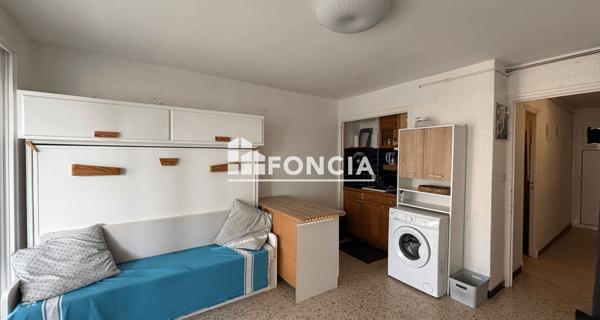 À vendre Studio 26 m² - Canet-en-roussillon 66140
