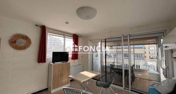 À vendre Studio 26 m² - Canet-en-roussillon 66140