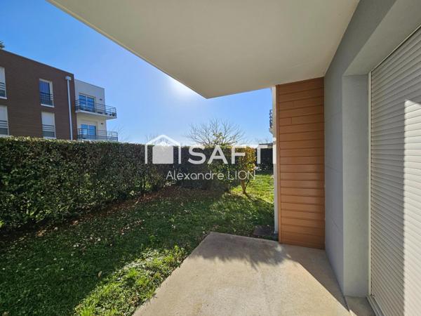 Appartement lumineux orienté Est Ouest, avec petit jardin agréable