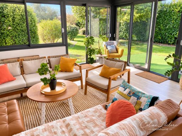 🏡 ANGLES – MAISON ATYPIQUE 110 M² – GRANDE VÉRANDA 24 M² – 3 CHAMBRES – JARDIN CLOS – À 8 MIN DES PLAGES