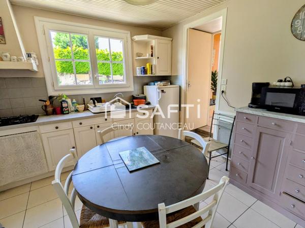 Maison 3 chambres avec dépendances et grand terrain