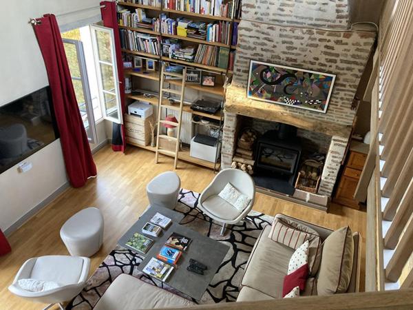 Appartement duplex avec ascenseur, grande terrasse en hypercentre