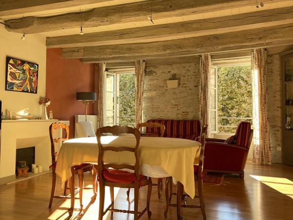 Appartement duplex avec ascenseur, grande terrasse en hypercentre