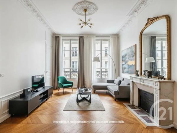 Appartement F3 à vendre  3 pièces - 63,34 m 2   PARIS  - 75010