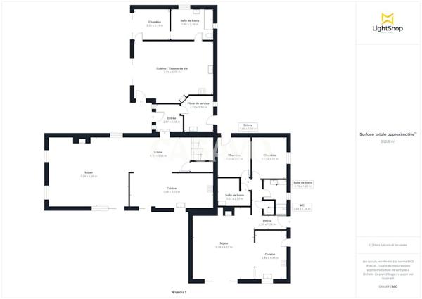 Vente Maison 10 pièces de 376m² - 13011 Marseille