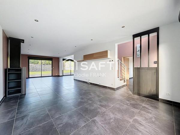 Maison individuelle, spacieuse et fonctionnelle !