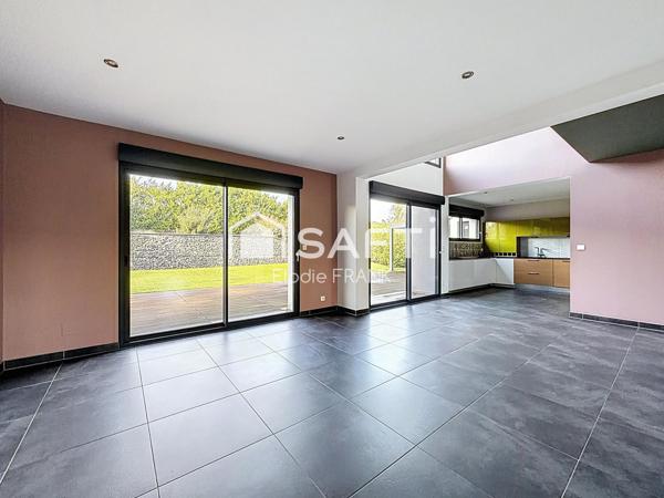 Maison individuelle, spacieuse et fonctionnelle !