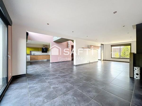 Maison individuelle, spacieuse et fonctionnelle !
