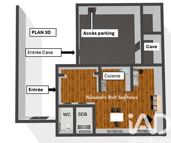 Appartement à vendre 1 pièce 30 m² Nantes