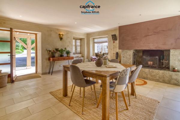 Propriete à vendre 6 pièces MONTCUQ maison de 150m2 + dépendances + moulin sur 1,65ha de terrain