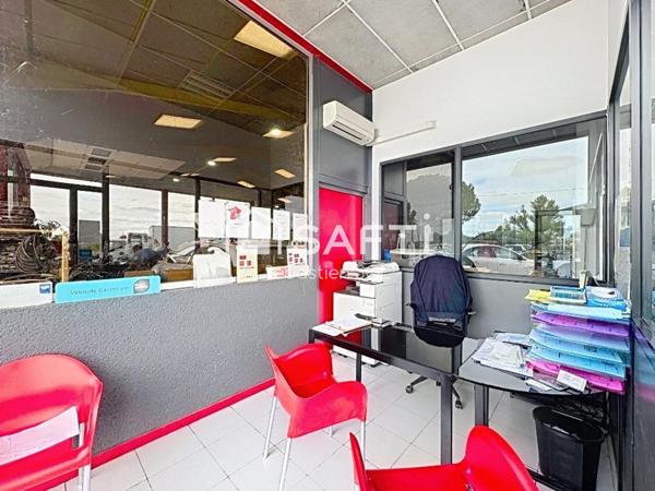 Ensemble immobilier d'activité avec visibilité premium sur un axe majeur