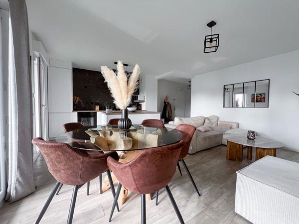 Appartement à Angers secteur Deux-Croix / Banchais - Type 3.67 m² avec balcon et parking