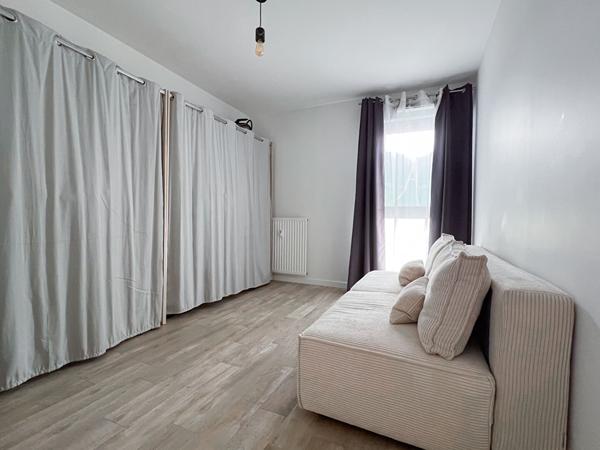 Appartement à Angers secteur Deux-Croix / Banchais - Type 3.67 m² avec balcon et parking