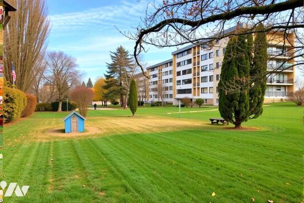Appartement exposé plein sud avec balcon.