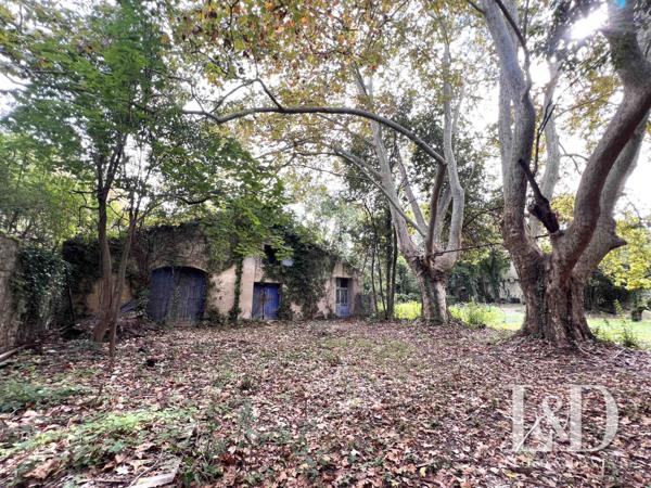 Propriété sur les bords du Lez