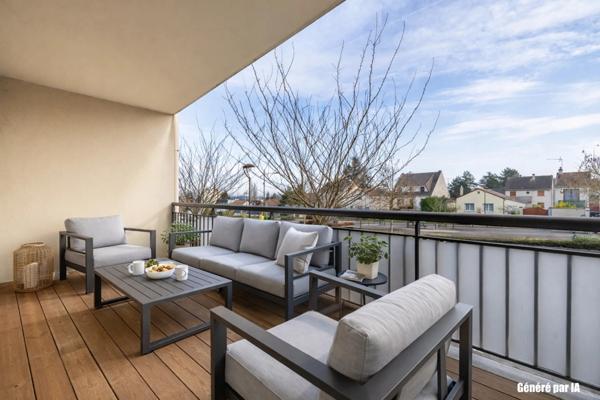 Appartement 4 pièces 78m² avec balcon, ascenseur, parkings - ARPAJON (91)