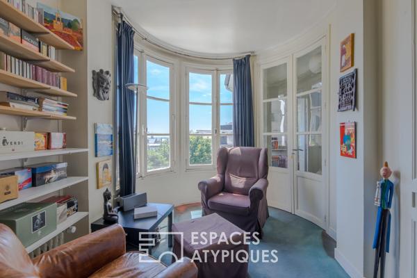 Townhouse from the 1930s in the « Art Deco » style