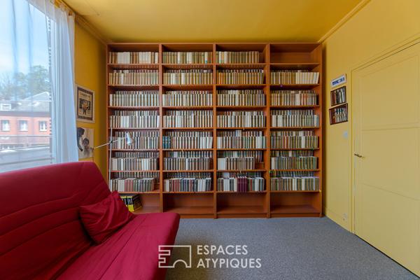 Townhouse from the 1930s in the « Art Deco » style