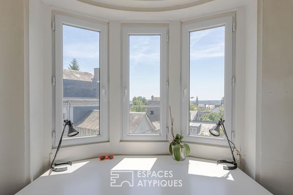 Townhouse from the 1930s in the « Art Deco » style