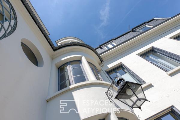 Townhouse from the 1930s in the « Art Deco » style